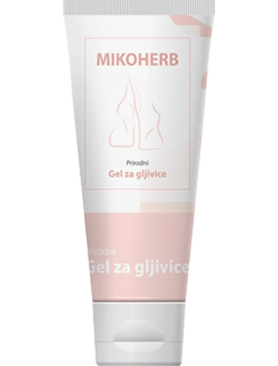 Пакување Mikoherb — гел за нега на стапала