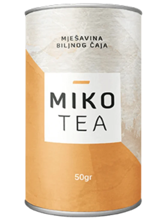 Пакување Mikotea — билен чај за бања на стапала